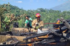 Rumah di Wonosobo Ludes Terbakar, 6 Ekor Kambing Turut Terpanggang