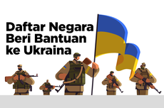 INFOGRAFIK: Daftar Negara yang Beri Bantuan ke Ukraina sejak Invasi Rusia