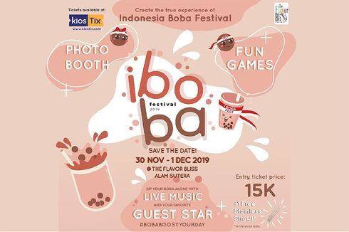I-Boba Festival 2019 Hadirkan Pengalaman Minum Boba yang Unik dan Berbeda