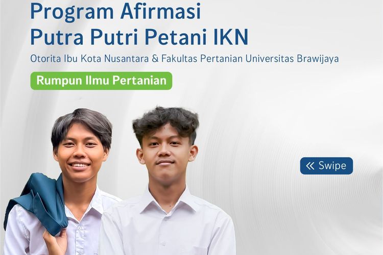 Otorita IKN Buka Beasiswa, Warga Lokal Bisa Kuliah Gratis di Brawijaya