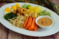 Resep Gado-gado Siram, Pakai Santan Lebih Gurih