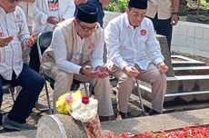 Hari Pertama Kampanye, Ridwan Kamil-Suswono Ziarah ke Makam MH Thamrin hingga Benyamin Sueb