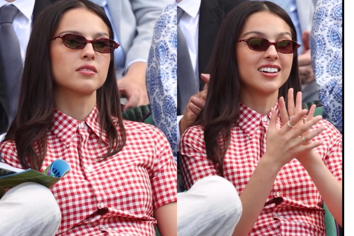 Gaya Olivia Rodrigo Wimbledon 2025, Nostalgic dengan Gingham Vintage