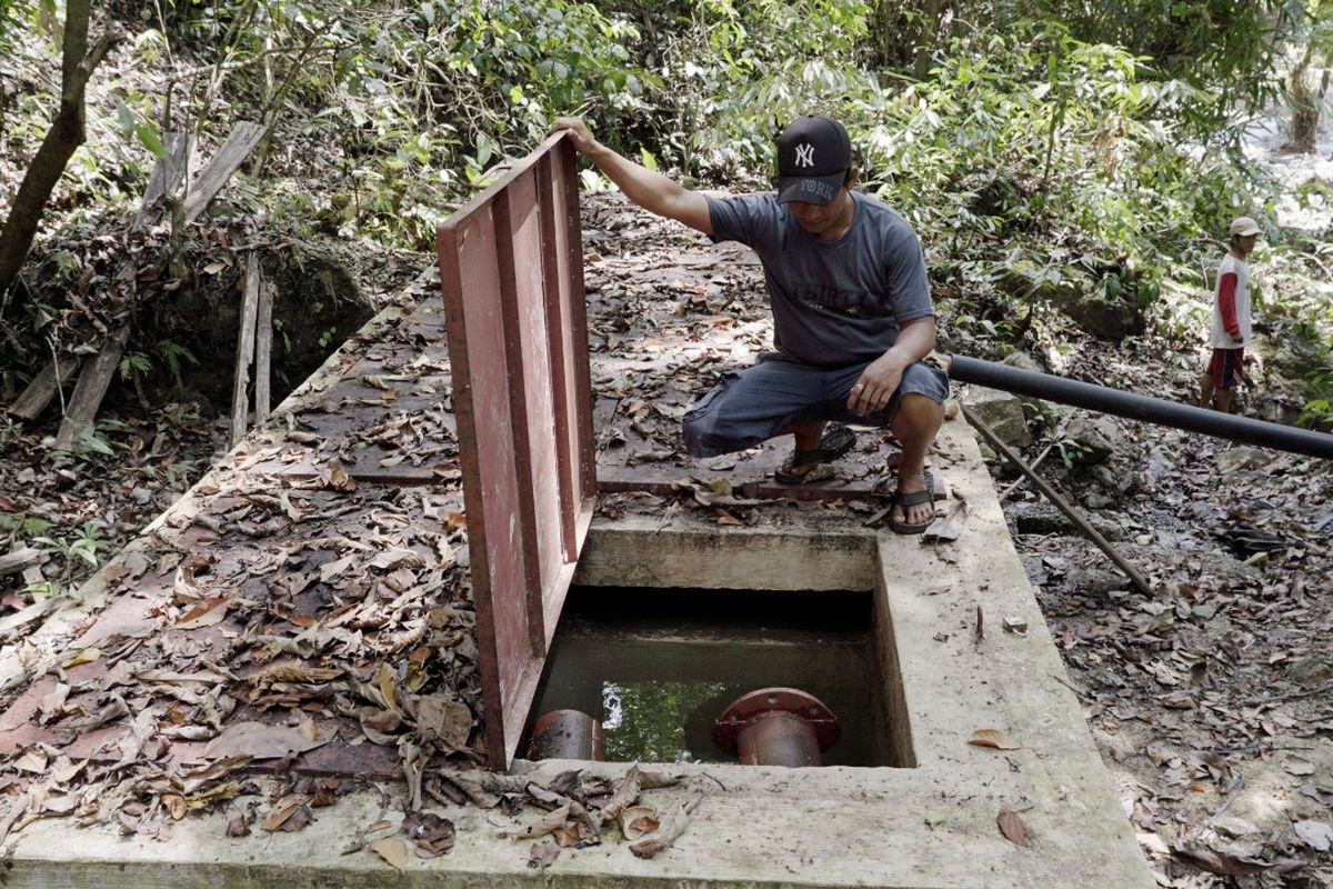 JOB Tomori membangun fasilitas distribusi air dengan metode Mata Nuue Eco Water Elevator (Metavor) adalah sistem jaringan transmisi dan distribusi air dengan memanfaatkan perbedaan elevasi untuk Komunitas Adat Terpencil Loinang, warga Dusun Tombiobong, Desa Maleo Jaya, Kabupaten Banggai, Provinsi Sulawesi Tengah, sekitar 30 km ke arah utara dari Ibukota Kecamatan Batui Selatan dan 3 km ke arah pegunungan dari Desa Maleo Jaya.  