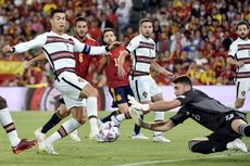 Hasil Spanyol Vs Portugal: Ronaldo Masuk, Selecao Selamat dari Kekalahan