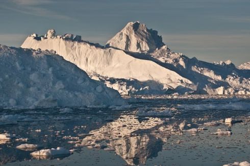 8 Miliar Ton Es di Greenland Mencair Per Hari akibat Gelombang Panas