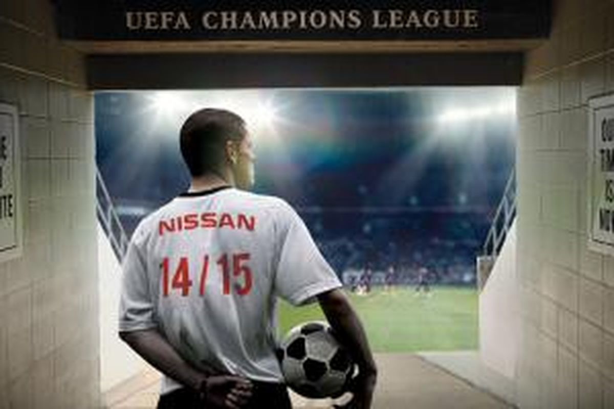 Mulai musim depan, NIssan akan menjadi sponsor Liga Champions Eropa.