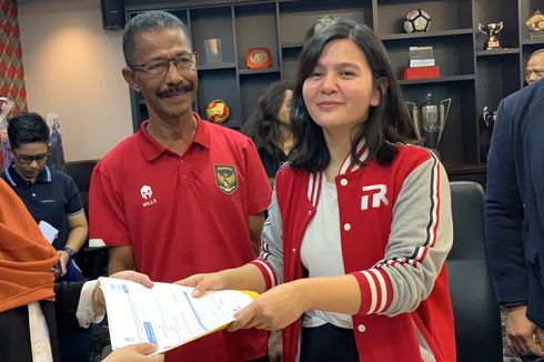 Ratu Tisha Calon Wakil Ketum PSSI: Sesuatu Harus Diawali Niat Baik