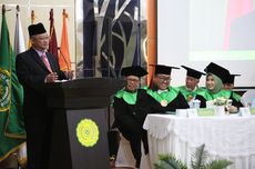 Pengukuhan 2 Guru Besar UMJ, Prof. Abdul Mu'ti Ingatkan Tugas Berat Guru Besar