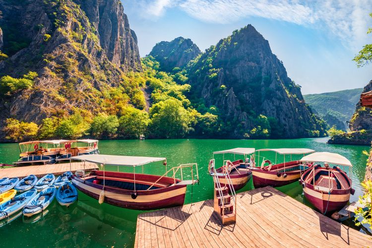 Matka Canyon di Makedonia Utara