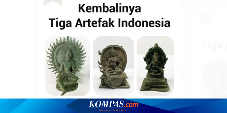 Penjelasan Kemendikbud soal Penemuan 3 Artefak Indonesia yang