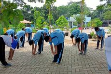 PTM di SMPN 8 Tangsel, Siswa Sudah Boleh Berolahraga di Luar Kelas