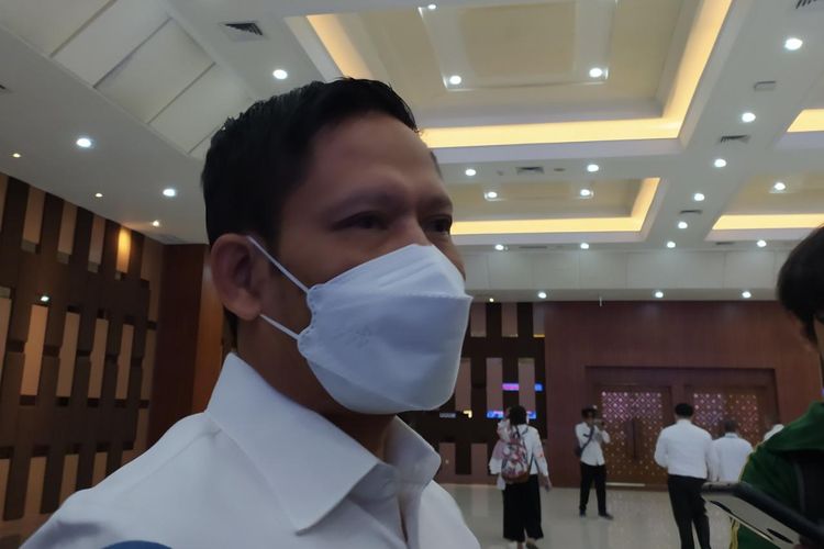 Kepala Bagaian Rencana Operasi (Kabagren Ops) Bareskrim Polri Kombes M Samsu Arifin di Gedung Bareskrim Mabes Polri, Jakarta, Senin (25/4/2022).