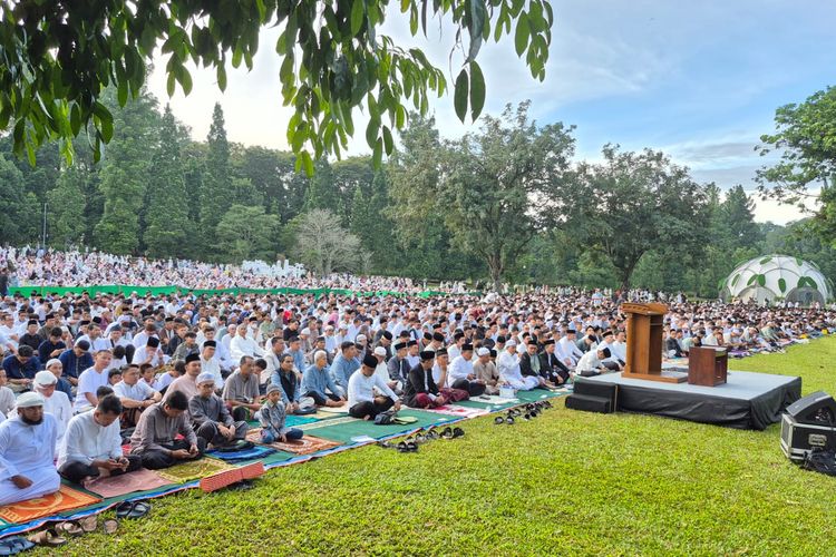 Shalat Idul Fitri di Kebun Raya Bogor Gratis, Ini Lokasi Parkirnya