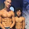 Cristiano Ronaldo dan Putranya Pamer Otot Six Pack, Pengaruh Genetik?