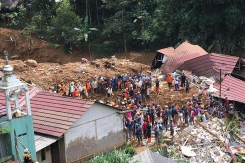 Imbas Longsor di Pamijahan Bogor, 12 Kampung Terdampak, Lahan Pertanian Rusak