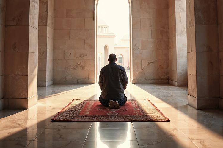 Ilustrasi sholat taubat