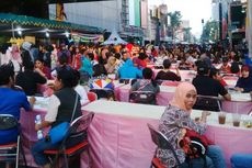 Meriahnya Festival Kuliner di Jalan Tunjungan, Surabaya