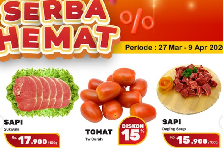 Promo Yogya Hari Ini 30 Maret 2026, Stok Daging Fresh Diskon 15 Persen
