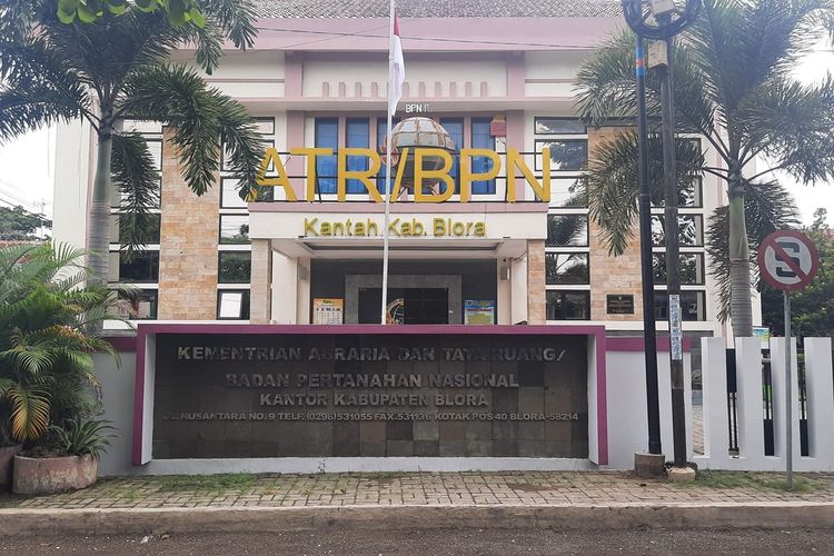 Kantor ATR/BPN Kabupaten Blora, Jalan Nusantara Nomor 9, Blora