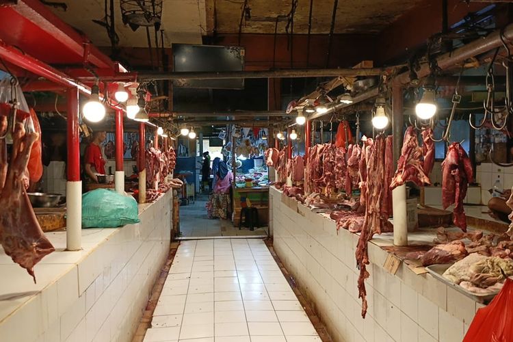 Jelang Lebaran, Harga Daging Sapi di Pasar Tomang Jakbar Tembus Rp 160.000