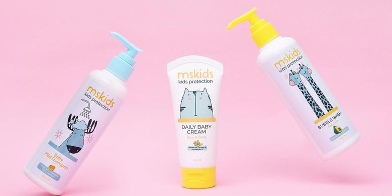 MS Glow meluncurkan produk terbarunya, skincare khusus untuk bayi hingga remaja.