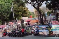 Pedagang Kaki Lima Padati Kawasan Masjid Istiqlal hingga Makan Jalur Sepeda