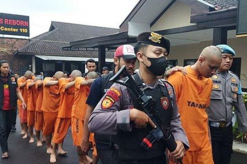 27 Anggota Geng Motor Serang Lawan, Warga hingga Tukang Bakso di Bandung Barat, Videonya Viral di Medsos