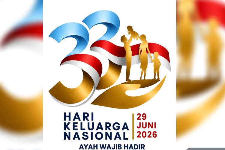 Tema dan Logo Hari Keluarga Nasional 2026, Lengkap dengan Maknanya