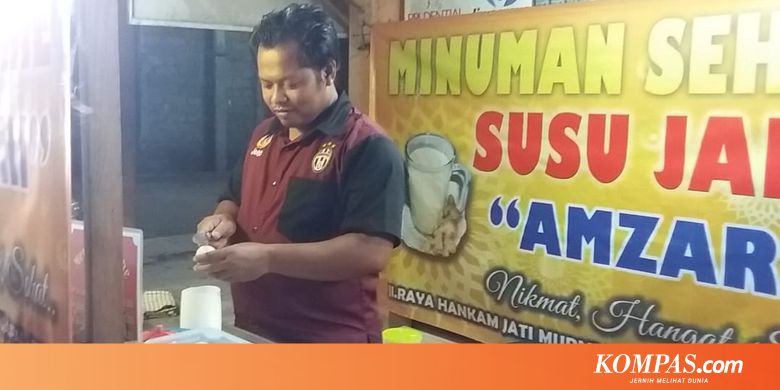 Geger Corona, Penjual Wedang Jahe Susu Diserbu Pembeli