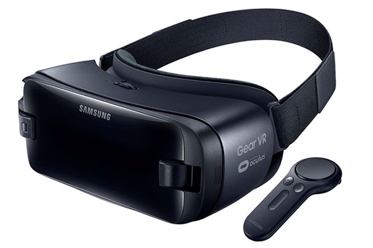 Samsung Gear VR baru bersama motion controller pendamping. 