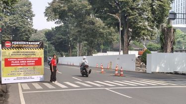 Jalan Diponegoro Depan Gedung Sate Bandung Ditutup Sementara Mulai 30 April