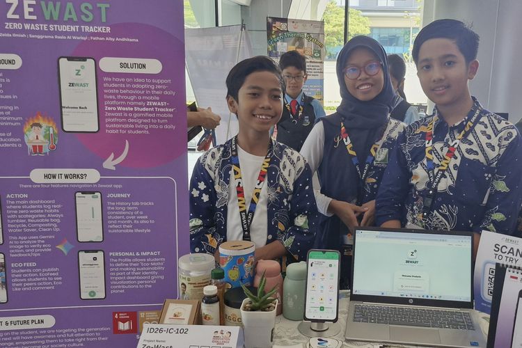 Riset di Usia Belia, Kisah Tiga Bocah Surabaya Taklukkan Gadget demi Misi Kurangi Sampah