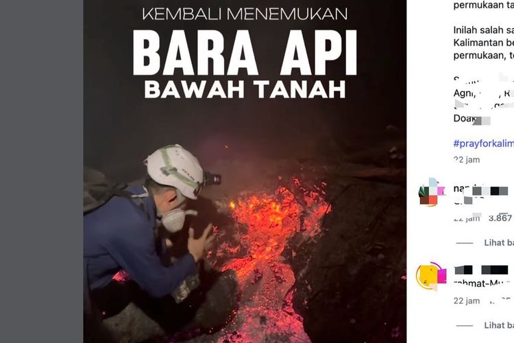 Ada Bara Api di Bawah Tanah Karhutla Palangka Raya, Apa Itu? Ini Penjelasan Pakar