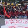 Mahasiswa ULM Unjuk Rasa di Kejati Kalsel, Pertanyakan Tuntutan Ringan Oknum Polisi Pemerkosa
