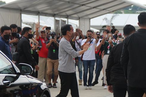 Live MotoGP Mandalika: Presiden Joko Widodo Tiba di Sirkuit