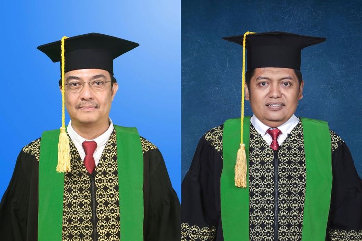 Prof Hadi Nur, PhD (kiri) dan Prof Dr Ahmad Taufiq, SPd, MSi, (kanan) merupakan 2 dosen Universitas Negeri Malang (UM) yang berhasil masuk ke dalam daftar ?World's Top 2% Scientists 2023? yang dirilis oleh Stanford University. 