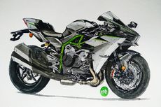 Kawasaki Ninja H2 Carbon, Hanya Ada Satu di Indonesia