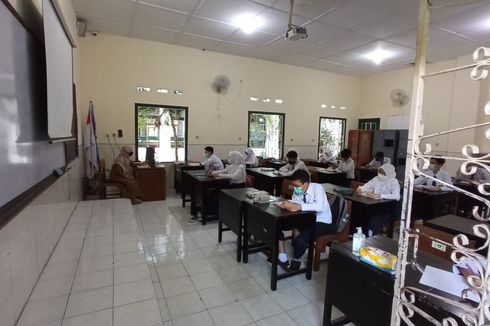 PTM Terbatas di SMP Negeri 5 Yogyakarta Hanya 3 Jam, Satu Mata Pelajaran 30 Menit