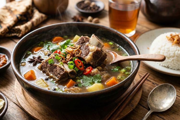 Resep Sop Iga Sapi Berempah agar Kuah Gurih dan Daging Empuk