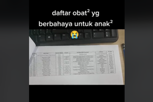 Beredar Daftar 15 Obat Berbahaya untuk Anak, Ini Kata Kemenkes dan BPOM