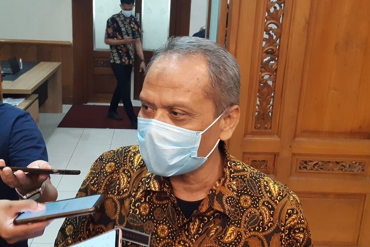 Ketua Satgas Penanganan Covid-19 Solo yang juga Sekretaris Daerah (Sekda) Solo, Ahyani.