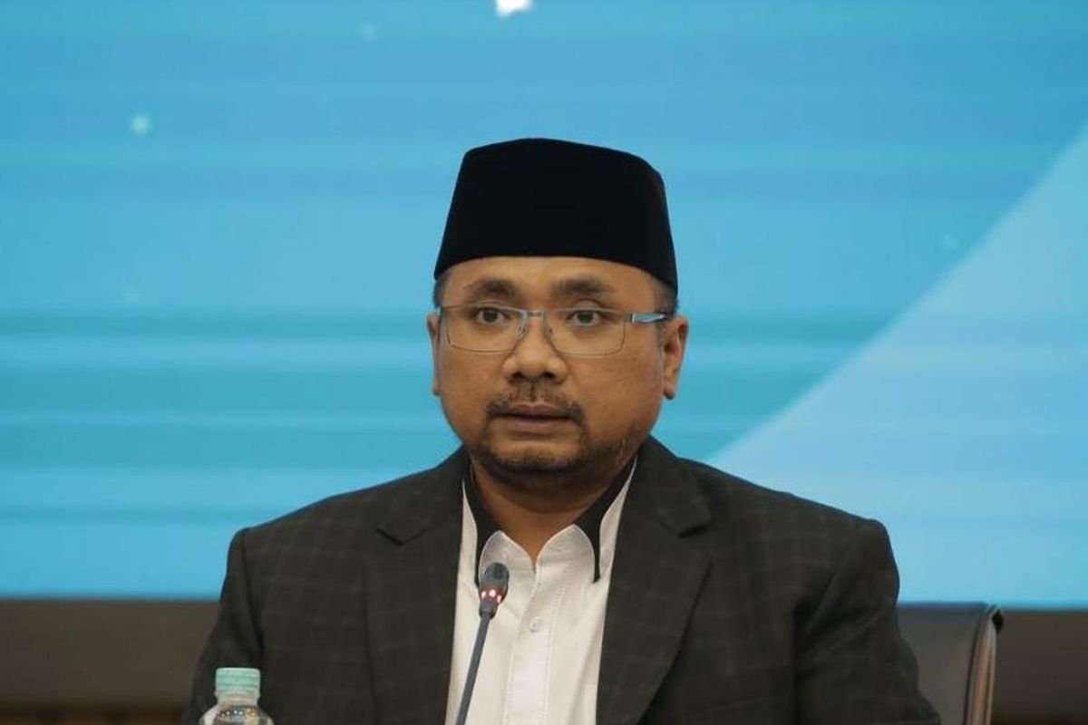 Menteri Agama (Menag) Yaqut Cholil Qoumas