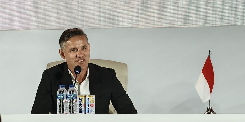 John Herdman secara resmi diperkenalkan sebagai pelatih Timnas Indonesia pada Selasa (13/1/2026) di Hotel Mulia, Jakarta.