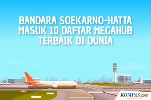 INFOGRAFIK: Soekarno-Hatta Tempati Peringkat 10 Bandara Tersibuk Dunia