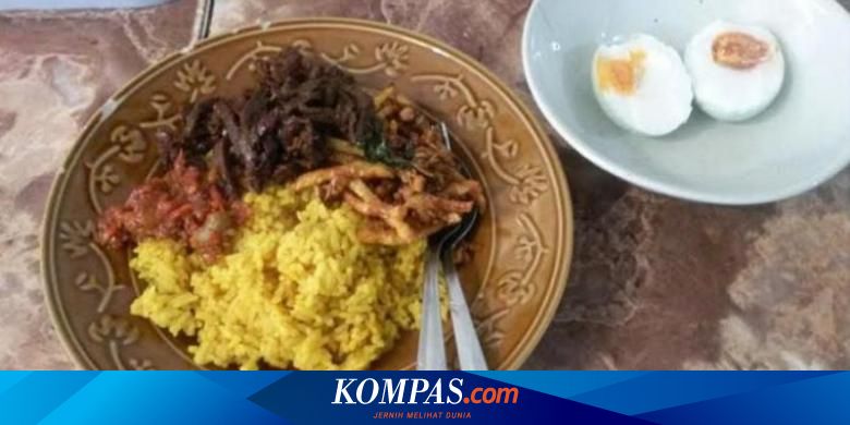 Sebelum Ke Bandara El Tari Kupang Nikmati Nasi Kuning Ini Dulu Halaman All Kompas Com