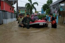 Banjir Landa Sejumlah Wilayah di Karawang, Warga Mengungsi