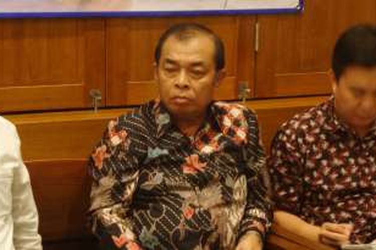 Komisioner KASN Waluyo dalam diskusi di Menteng, Jakarta Pusat, Kamis (12/1/2017).