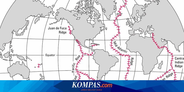 Mid Ocean Ridge, Pegunungan Terpanjang di Bawah Laut