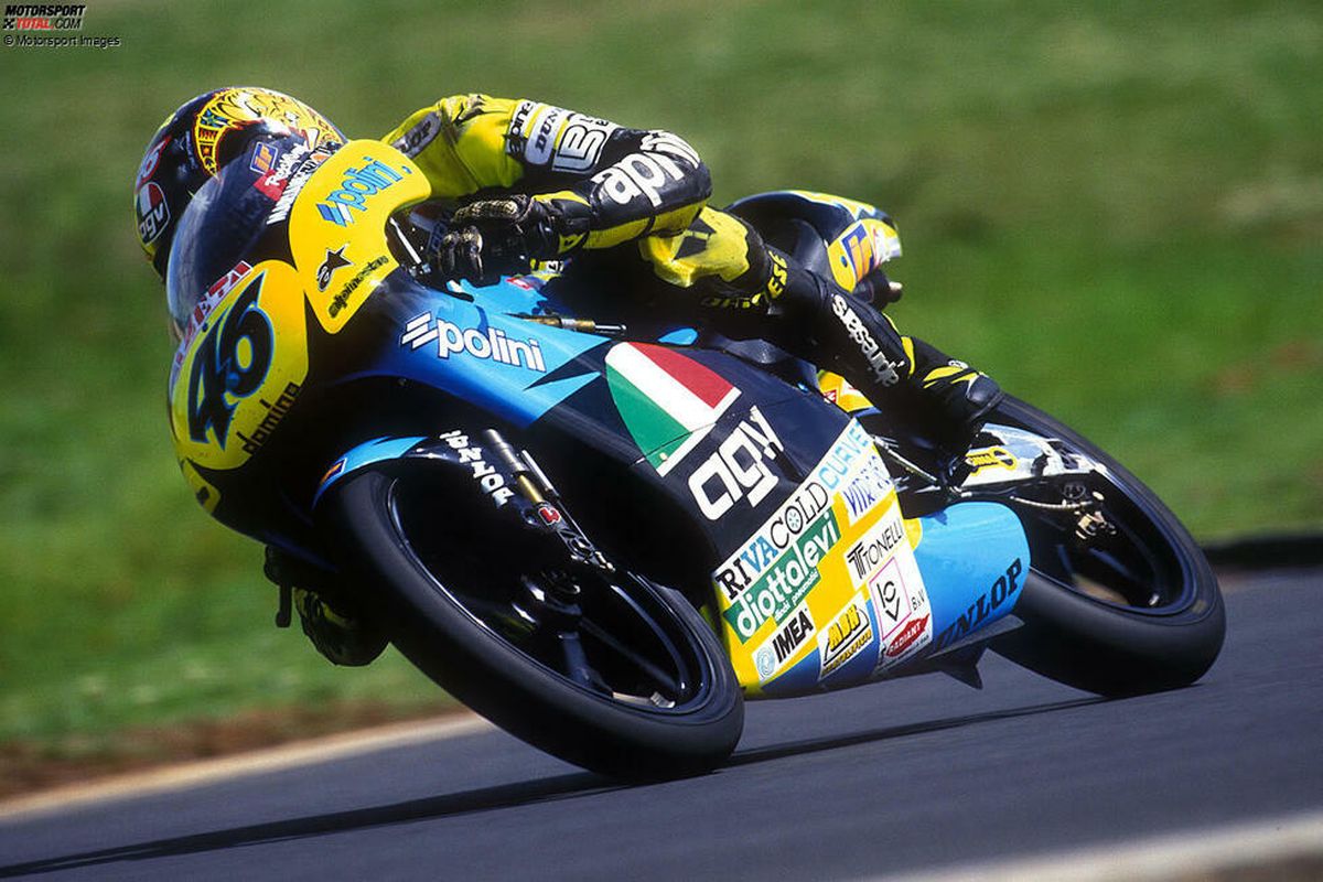 Valentino Rossi di kelas 125cc 1996